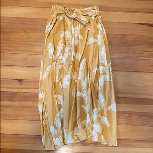 H&M Printed Maxi Skirt NWT Elastic Waist